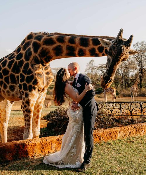 giraffe manor wedding