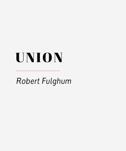 Union Robert Fulghum Cover 02