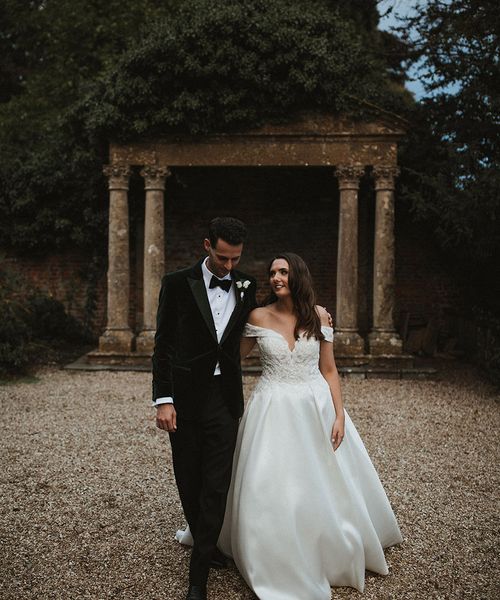 Classic and traditional Brympton House wedding.