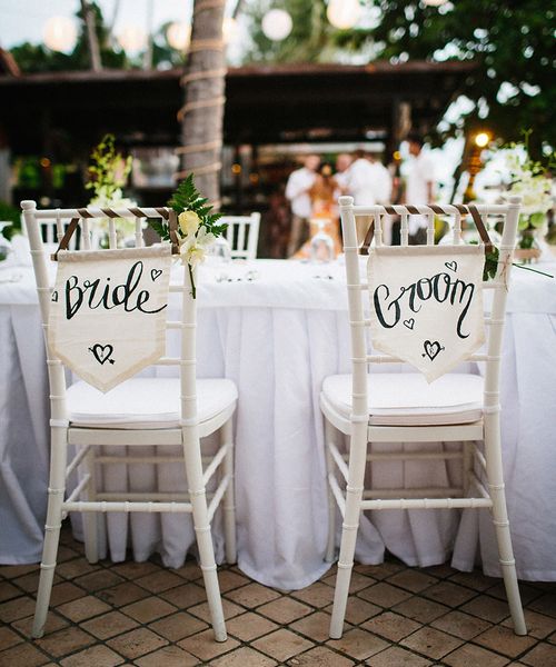 wedding chair decor ideas for any kind of wedding.