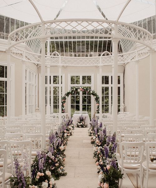 aisle decor wedding