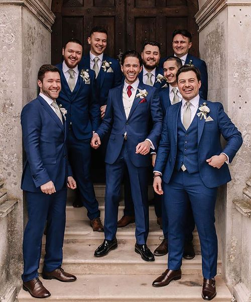 10 Best Wedding Suits for Groomsmen 2024