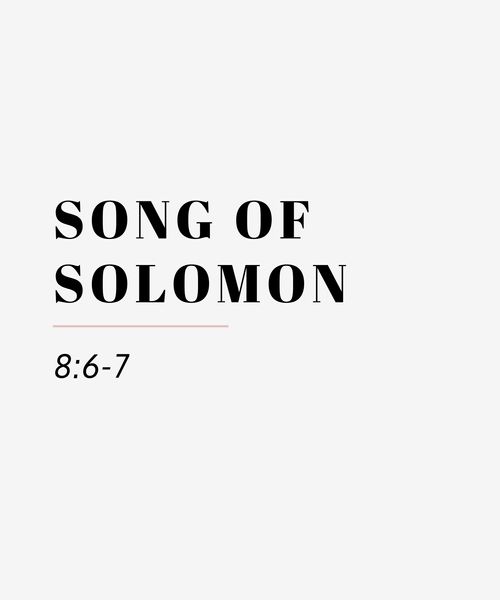 song of solomon 8 6 7