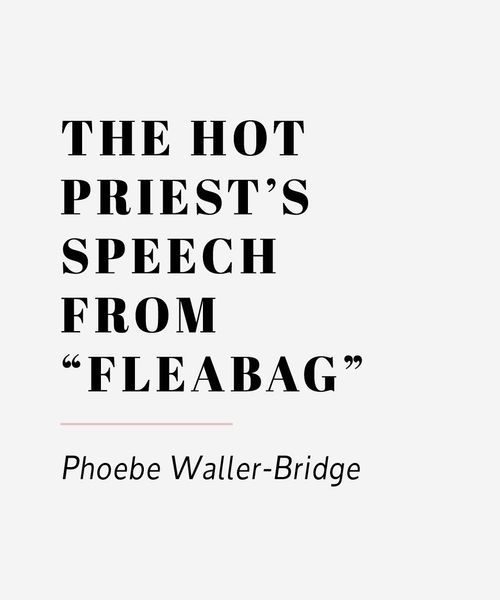 Cover 4 The hot priest's speech from  fleabag 