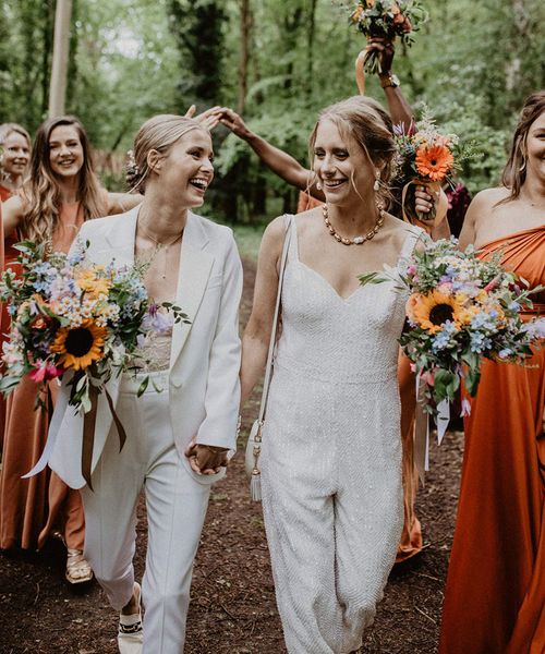 Wellington Wood lesbian wedding 