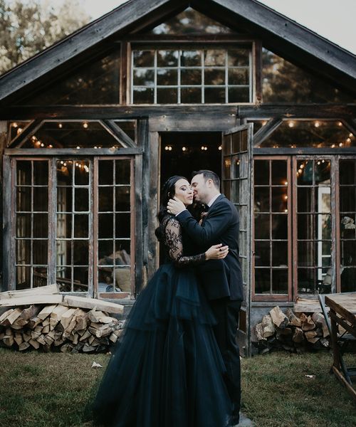 Foxfire Mountain House gothic wedding with Pagan ceremony