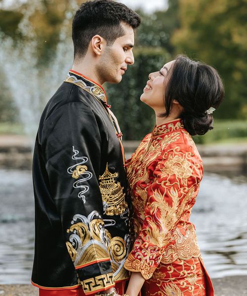 Chinese Tea Ceremony at Ashridge House wedding