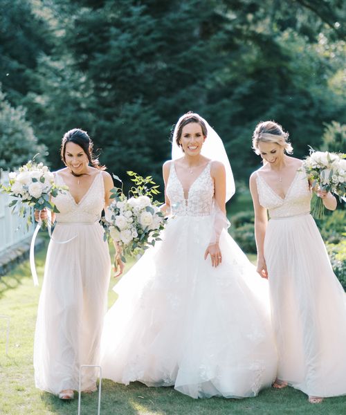 Classic wedding at Drumtochty castle with bride in a princess wedding dress