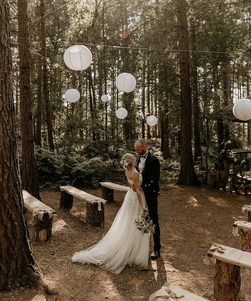 Woodland Camp Katur wedding venue for whimsical forest wedding.