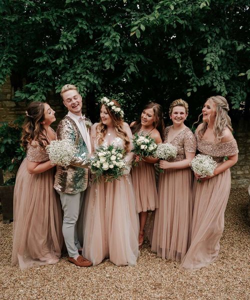 Mixed Gender Wedding Party Inspiration Rock My Wedding