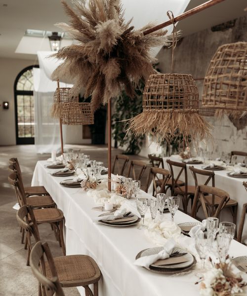 Earthy Wedding Decor