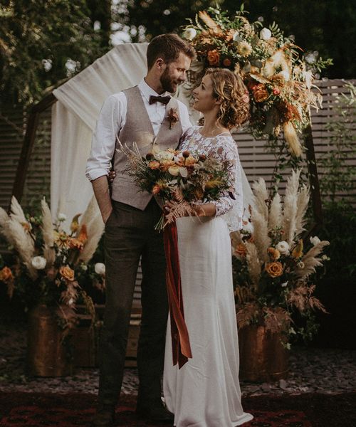 burnt orange wedding theme