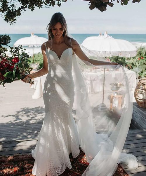 Bridal dresses for a beach wedding hotsell