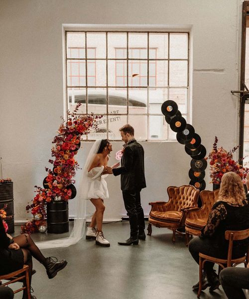 vinyl wedding arch