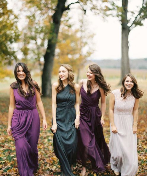 autumn bridesmaid trends