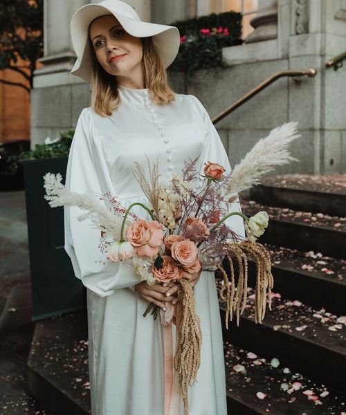 Bride Floppy Sun Hat