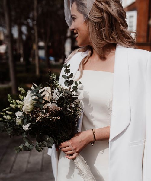 White Wedding Coat