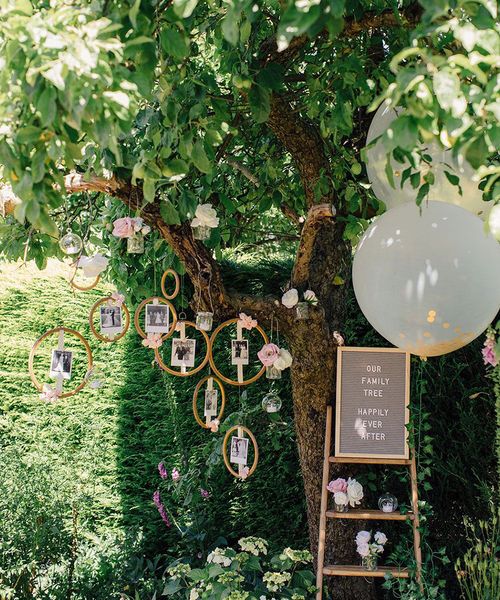 wedding tree decroation