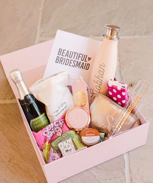 bridesmaid gift box Captured By Katrina