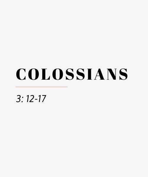 colossians 3 12 17