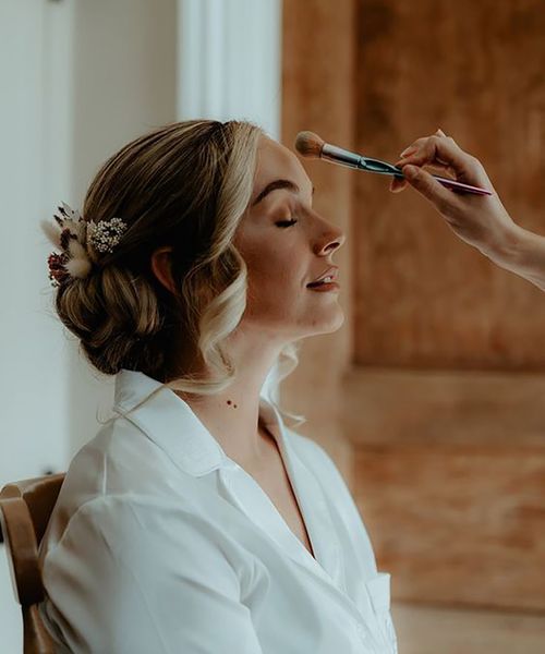 bride-gets-makeup-done-wedding-day-Patrick-Partridge-Photography