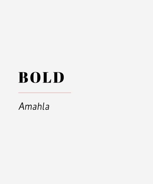 bold by amahla wedding reading