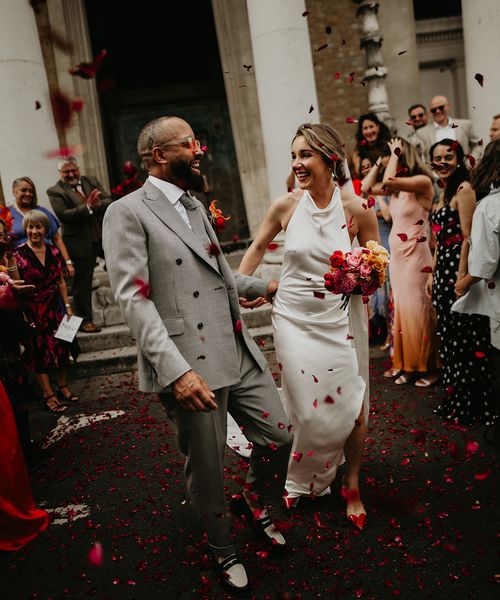 confetti-moment-for-bride-and-groom-south-london-wedding-at-asylum-chapel