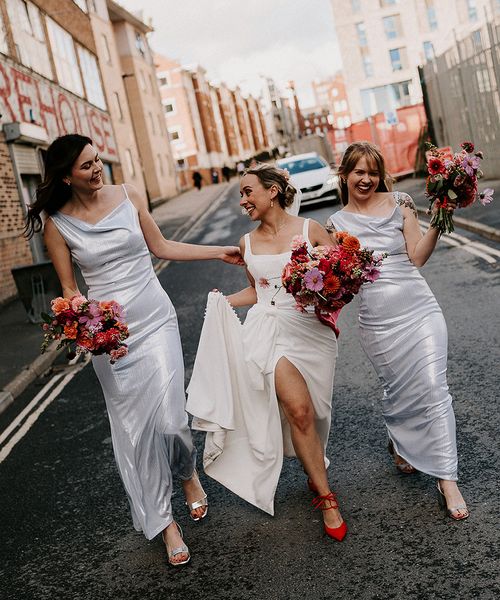 jodie-oliver-trafalgar-warehouse-wedding-with-metallic-bridesmaid-dresses