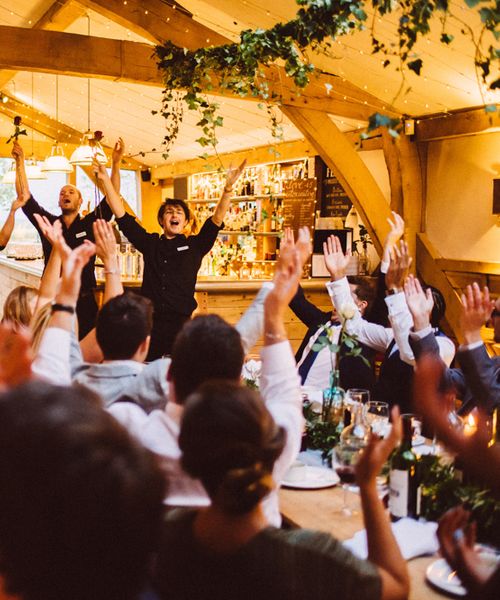 Singing Waiters Cripps Barn Ed Godden Photography