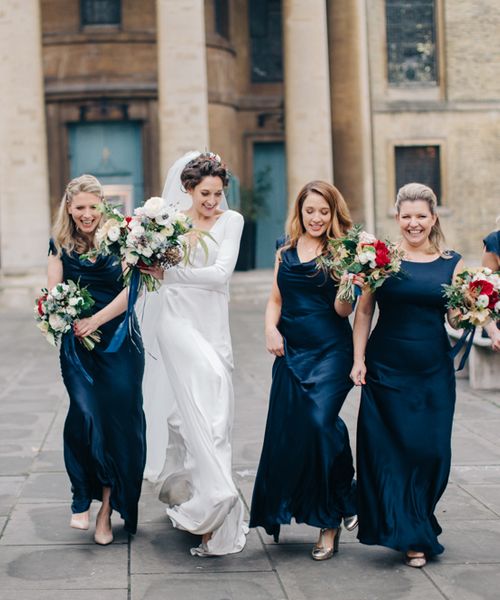 The Six Best Bridesmaid Dresses for a Black Tie Wedding