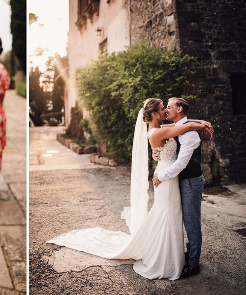 Stylish Tuscan Wedding at Vignamaggio with Vintage Ape Bar, Planned by The Wedding Boutique Italy | Pronovias | Samuel Docker Photography | Paul Van Films