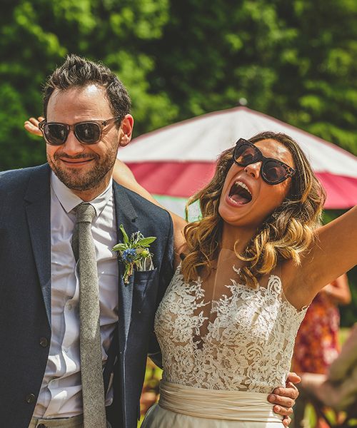 Pennard House Outdoor Country Garden Wedding | Summer Wedding | Grey/Silver ASOS Maya Bridesmaid Dresses Howell Jones Photography