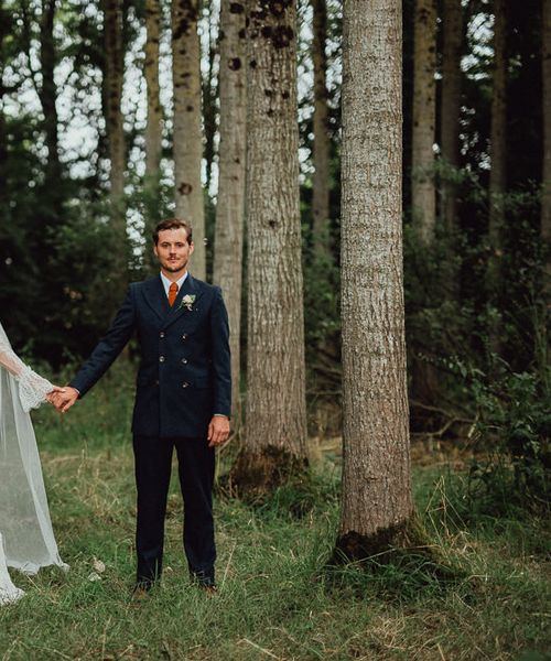 Rustic French Destination Wedding with Homegrown Flowers | Catherine Deane Wedding Dress | Silk Fred Bridesmaids Dresses | Emily & Steve Photography