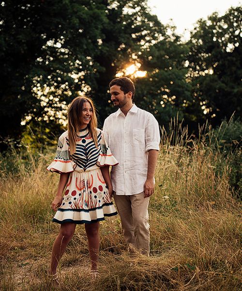 Surprise Marriage Proposal Engagement Shoot at Sunset