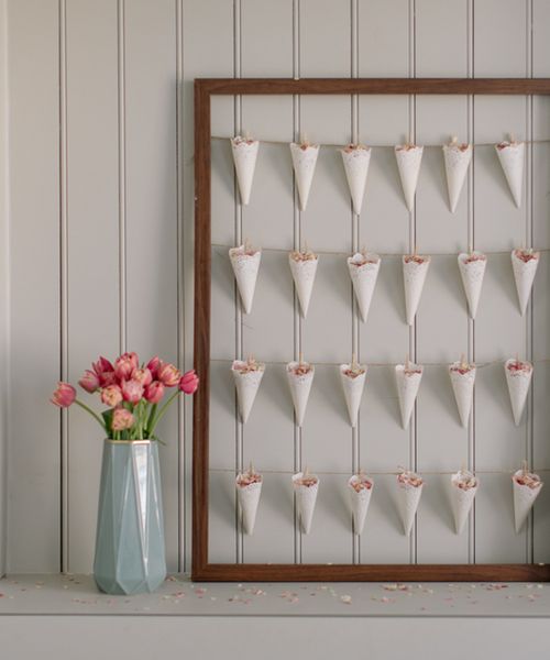 How to create a confetti cone station for under £25