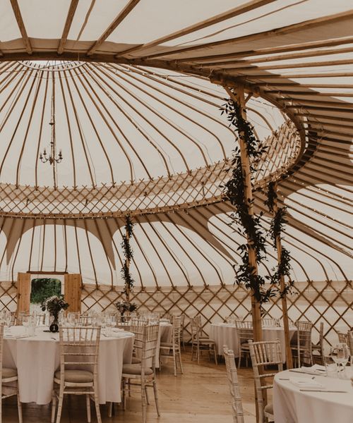 Yurt Wedding with Outdoor Naked Tipi Ceremony, Glitter Station & Peach Rewritten Bridesmaid Dresses, with Bride in Made With Love, shot by Nesta Lloyd