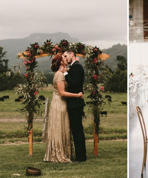 Gold Wedding Dress