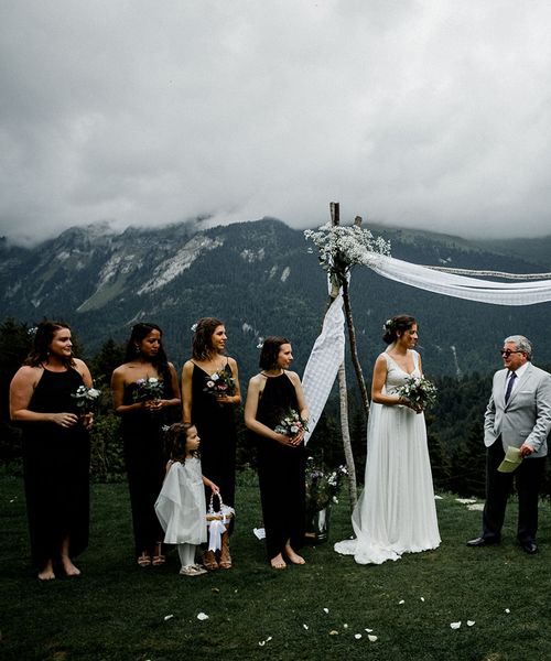 French Alps Wedding