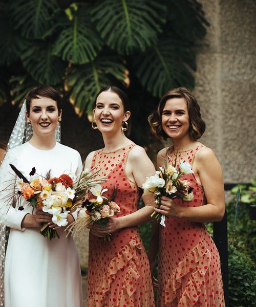 Orange Bridesmaid Dresses