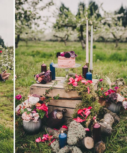 Burgundy Wedding Flowers