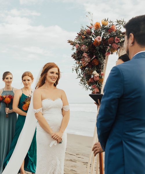 colourful bridesmaid dresses