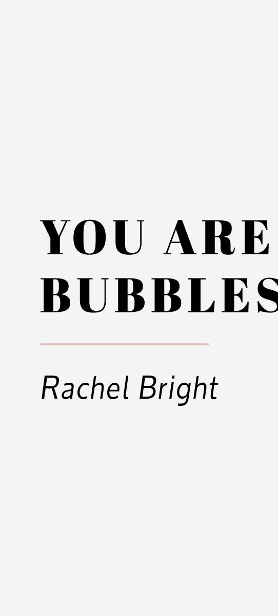 Cover 5 You are the bubbles