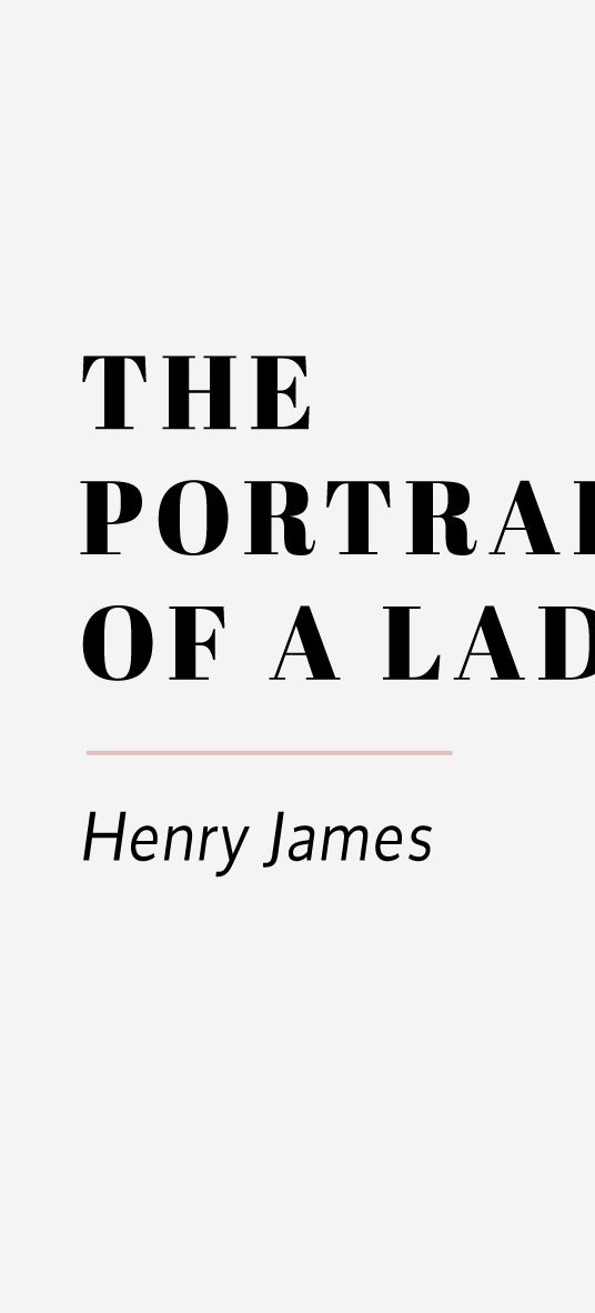 The Portrait of a Lady by Henry James wedding reading.