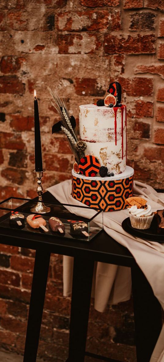 Horror Movie Wedding Cake