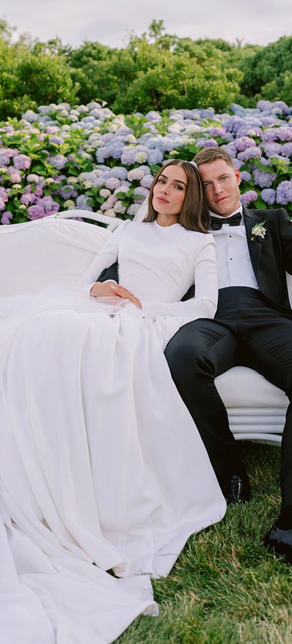 Olivia Culpo and Christian McCaffery wedding