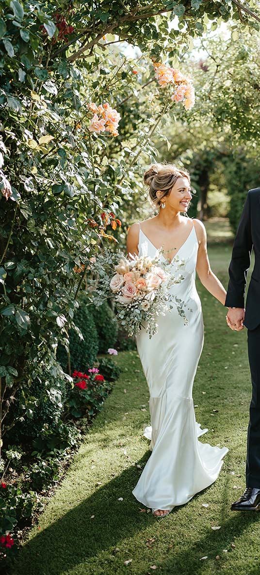 Elms Barn wedding with rustic luxe styling.