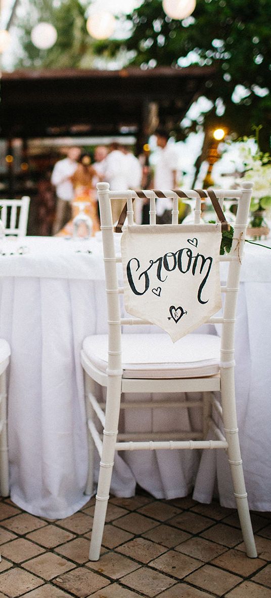 wedding chair decor ideas for any kind of wedding.