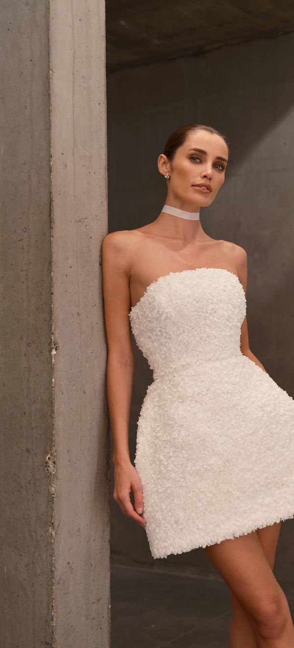 Nadine Merabi Bridal 2024 Collection - Maisy White Dress