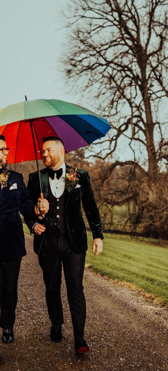 Gay wedding inspiration from real grooms