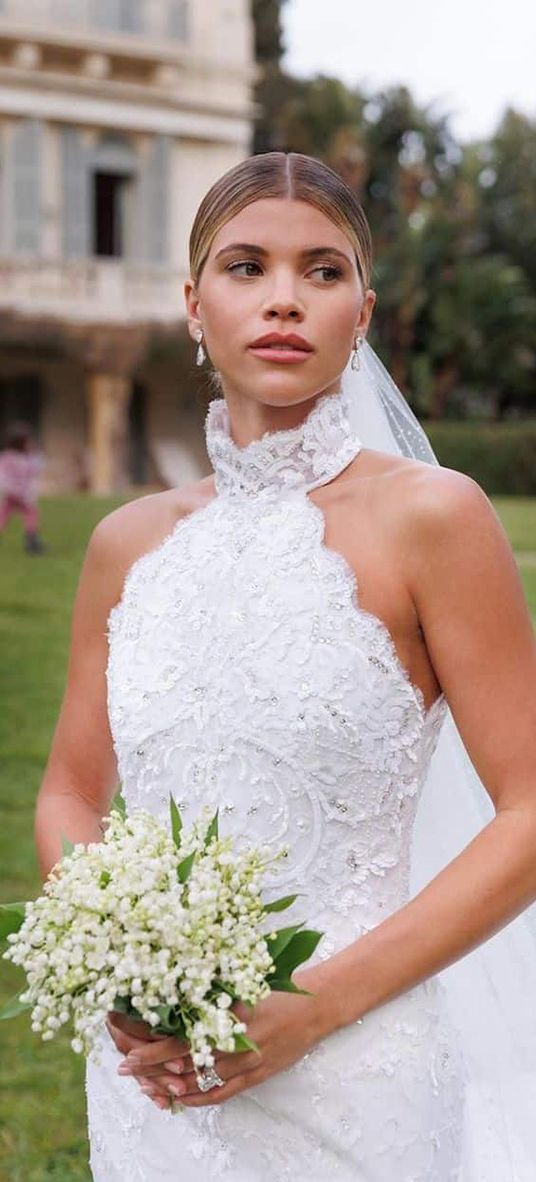 sofia richie wedding dress